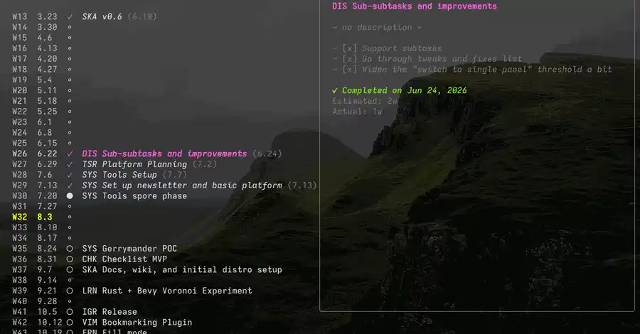Dispositio: New TUI Tool Integrates Project Management into Code Repos