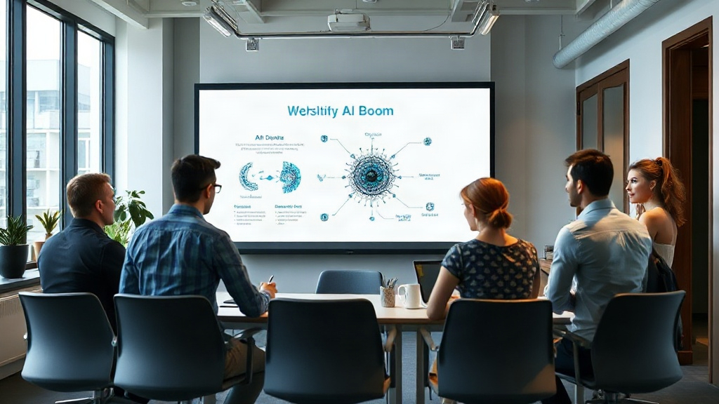 Screenshot of the March 2021 presentation slide detailing AI capabilities.