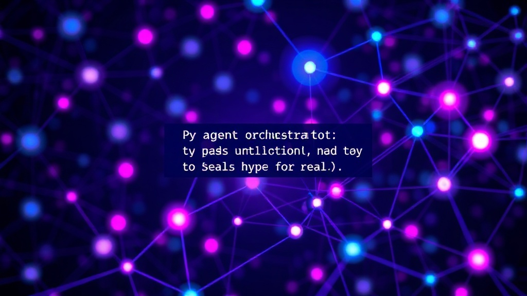 Python script snippet demonstrating a basic agent orchestration loop