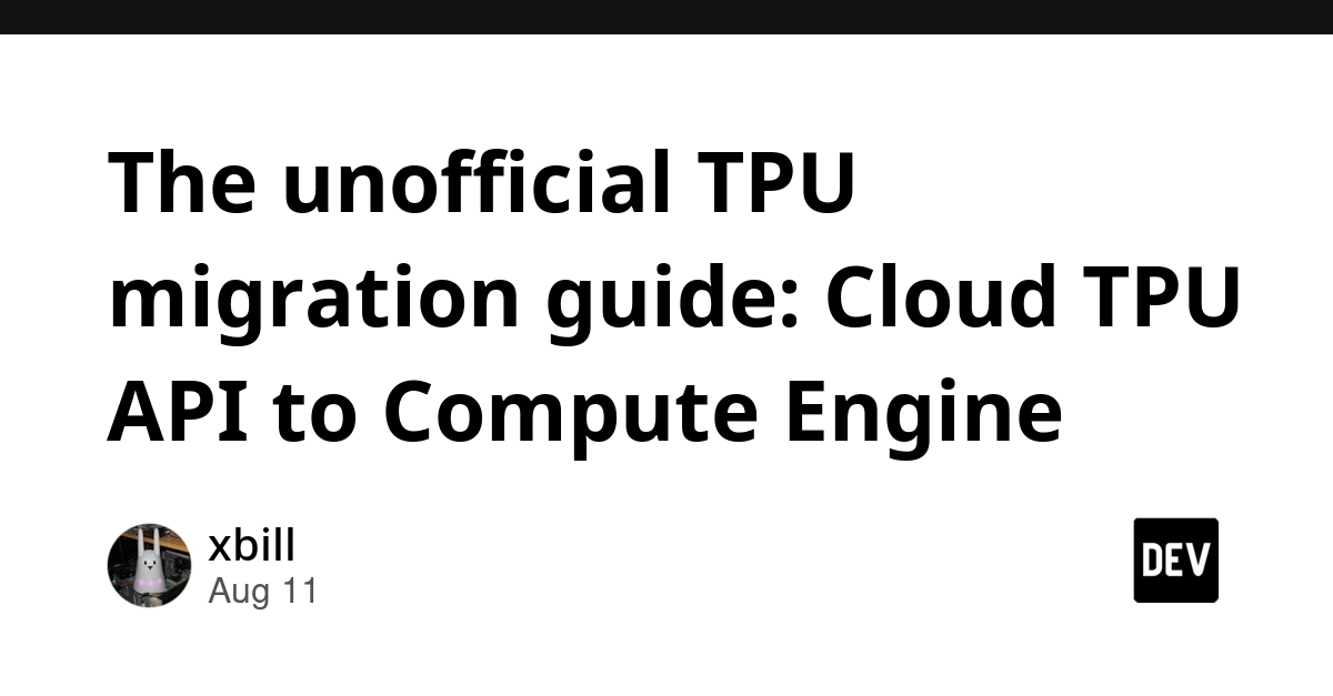 Google Deprecates Cloud TPU API, Forcing Migration to Compute Engine