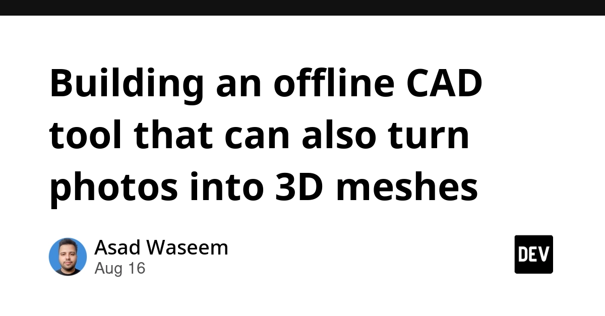 PolyForge: Offline CAD Tool Generates 3D Models from Text and Photos