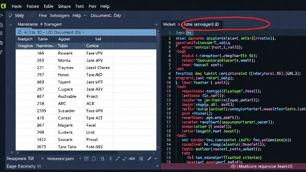 Manticore Search table schema definition for UUID document IDs