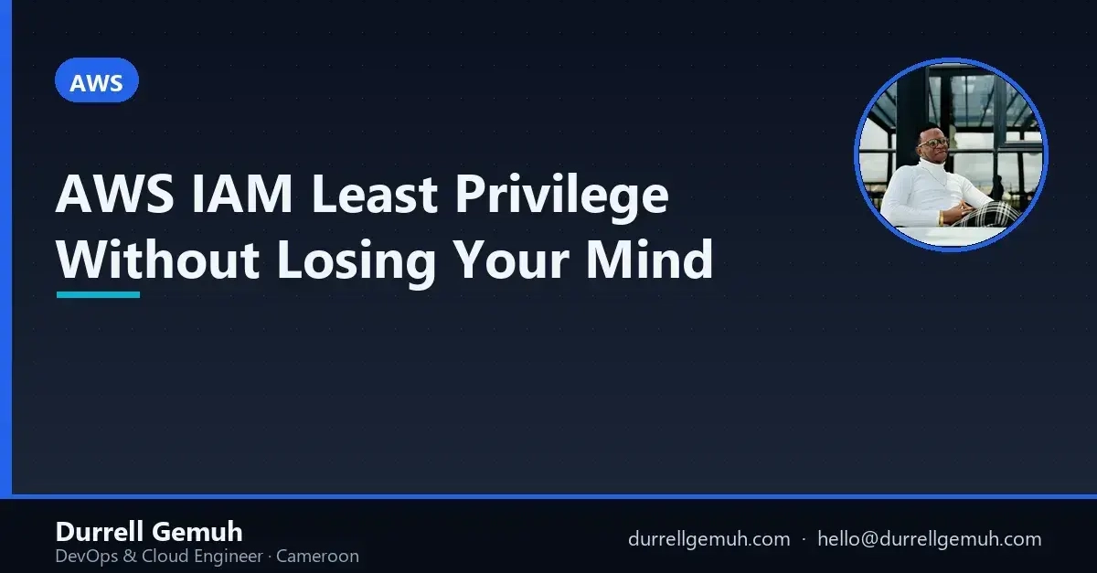 AWS IAM Least Privilege: Practical Steps to Reduce Risk
