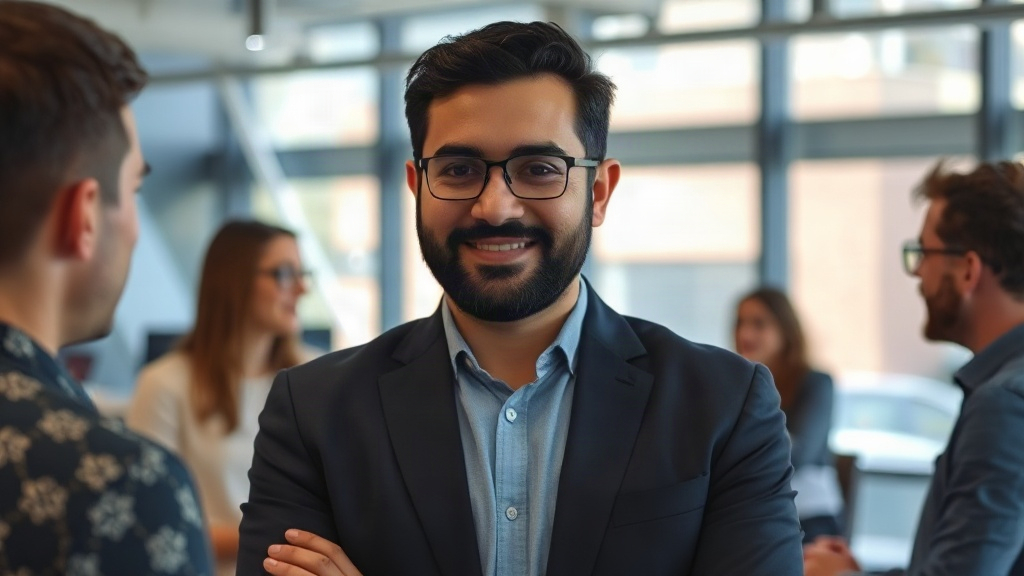 Shahryar Barati, founder and GP of Project Ventures, at a tech event.