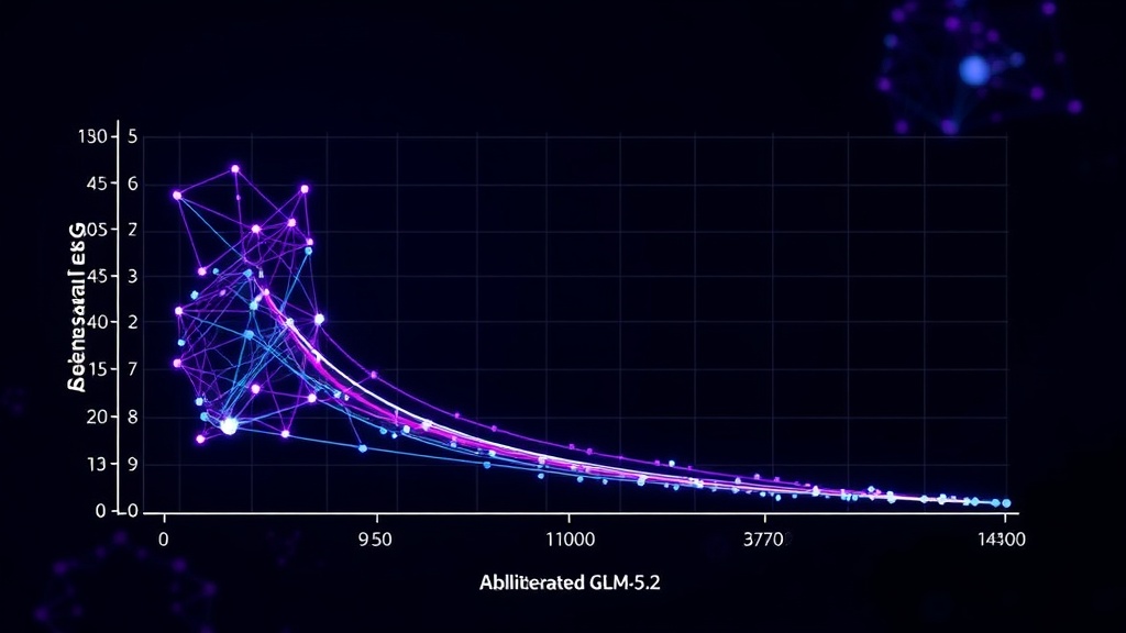 Comparison chart of Abliterated GLM-5.2 performance across multiple benchmarks