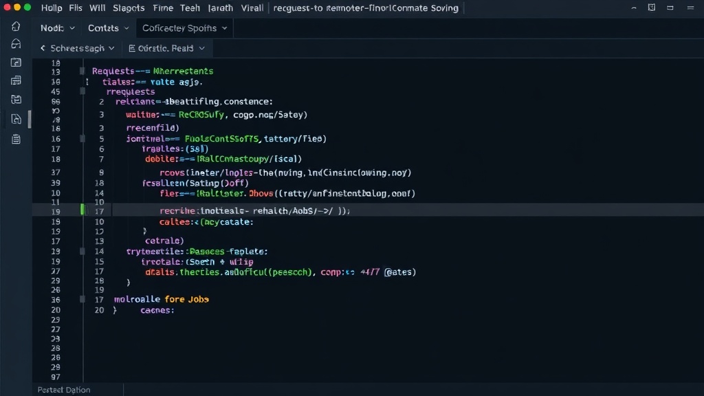 Python script demonstrating basic web scraping with Requests and Beautiful Soup libraries