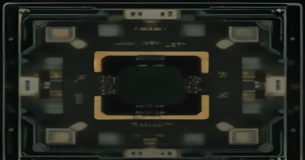 Diagram illustrating the architecture of Samsung's LPDDR5X-PIM with integrated logic units.