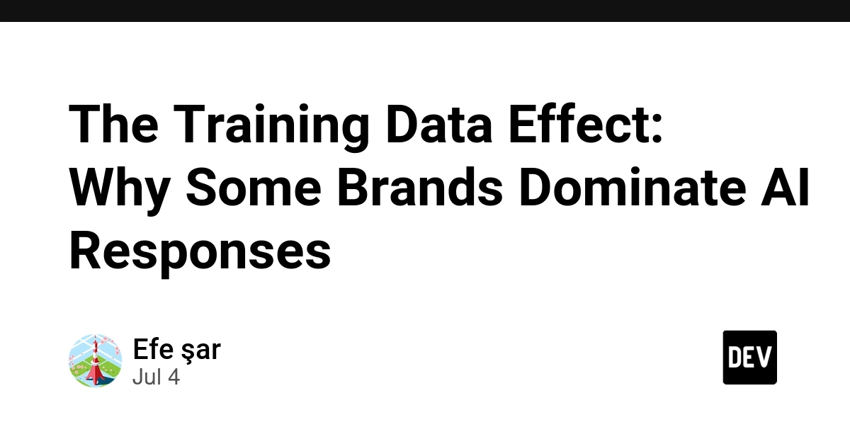 Training Data Dominance: How Brands Own AI Recommendations