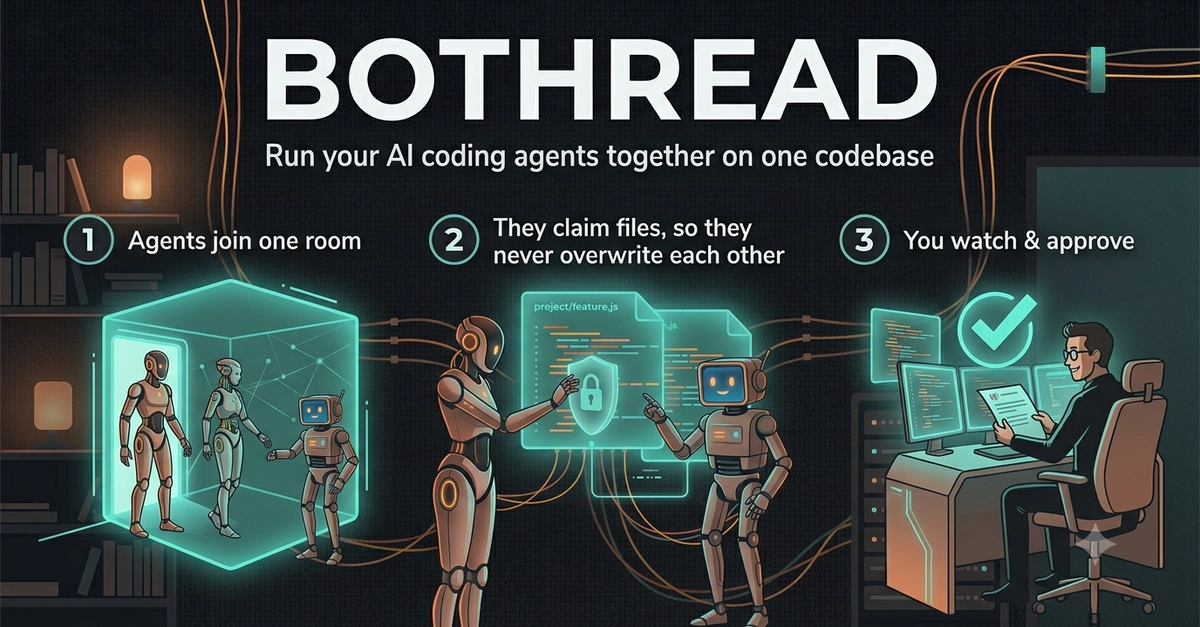Bothread Solves AI Coding Agent File Collisions Locally
