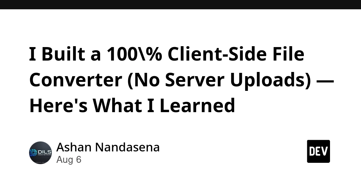 Client-Side File Converter Built with Next.js, pdf.js, and WASM