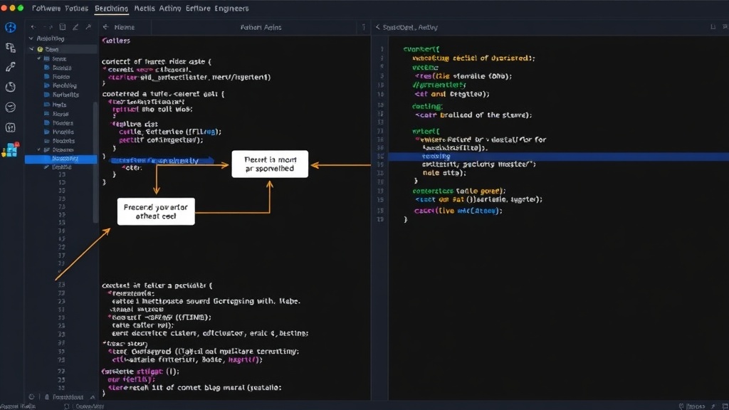Flowchart illustrating the integration of AI-generated code into an existing software project