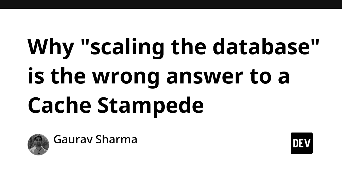 Cache Stampede: 40,000 Requests Overwhelm Database After Cache Expiry