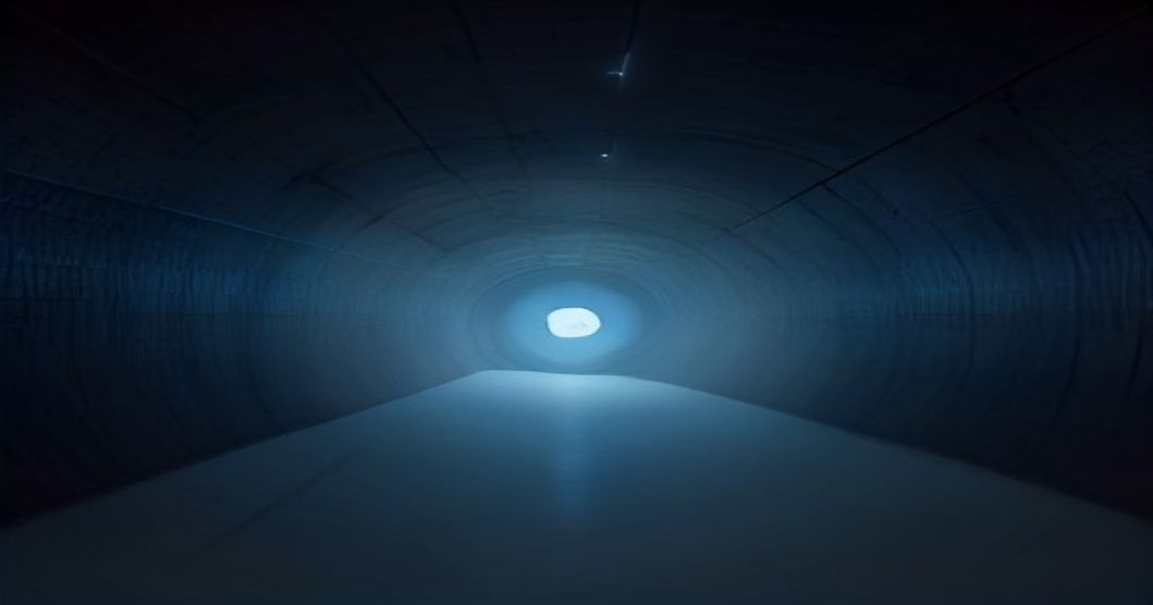 Diagram illustrating encrypted traffic flowing through a VPN tunnel to a server