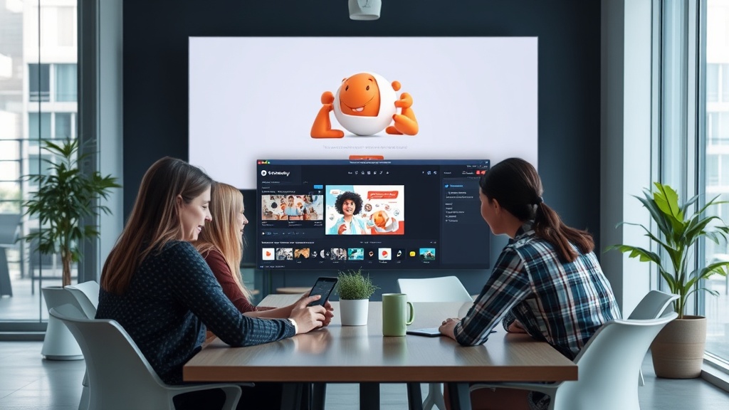 Motionly user interface showcasing AI-powered animation generation tools
