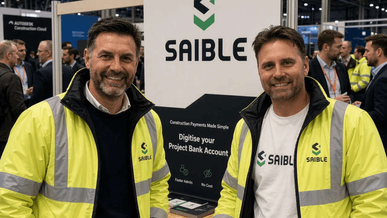 Saible Secures £2.9M to Combat Construction Payment Delays
