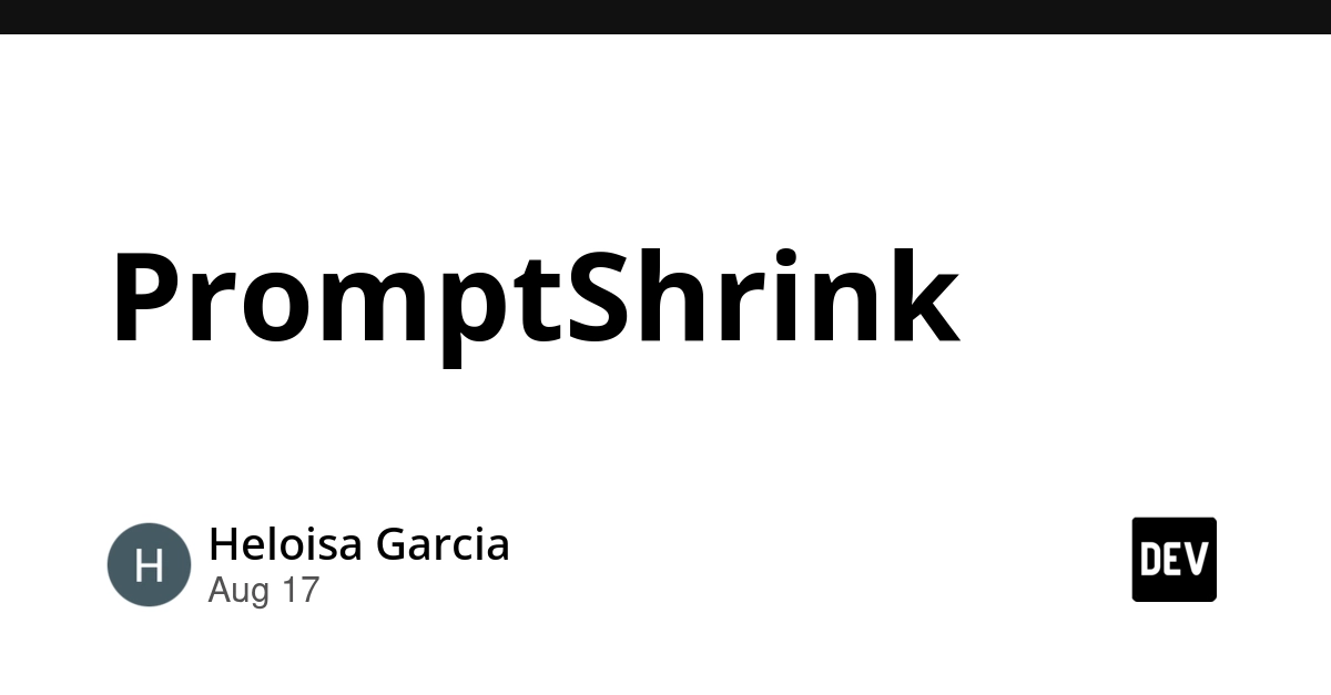 PromptShrink Slashes LLM Token Costs by 60% by Minifying Code