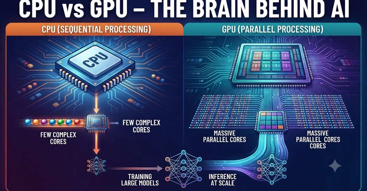 LLMs Need GPUs: Why CPUs Fall Short for Billions of Calculations
