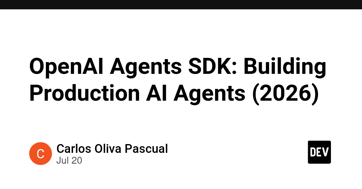 OpenAI Agents SDK Launches Stable: Python Library for Production AI Agents