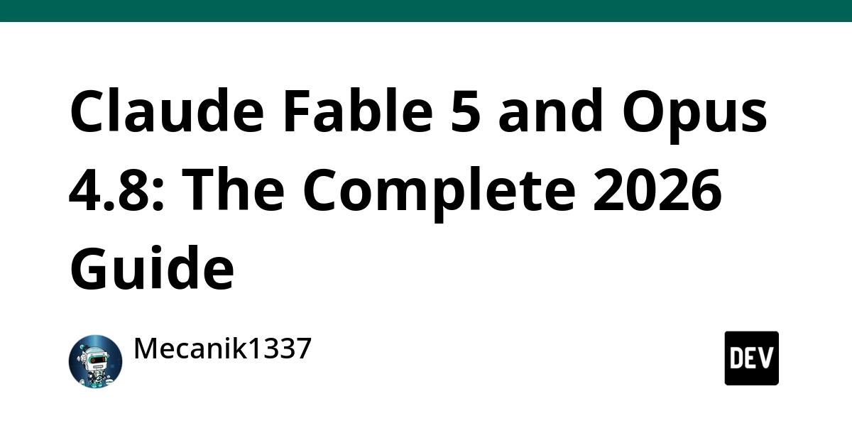 Claude Fable 5 & Opus 4.8: A 2026 Guide Amidst Export Suspension