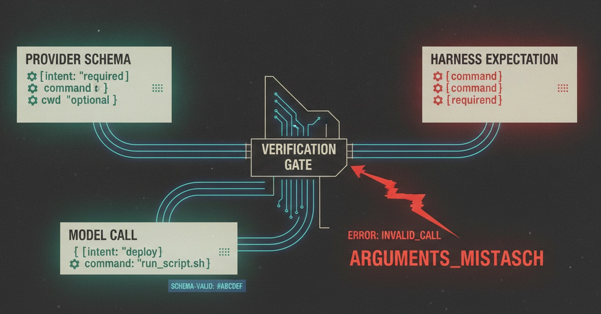 AI Harnesses Fail When Comparing Against Shipped Schema