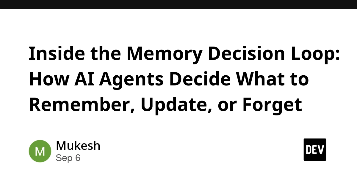 AI Memory Agents Evolve Beyond Simple Vector Stores