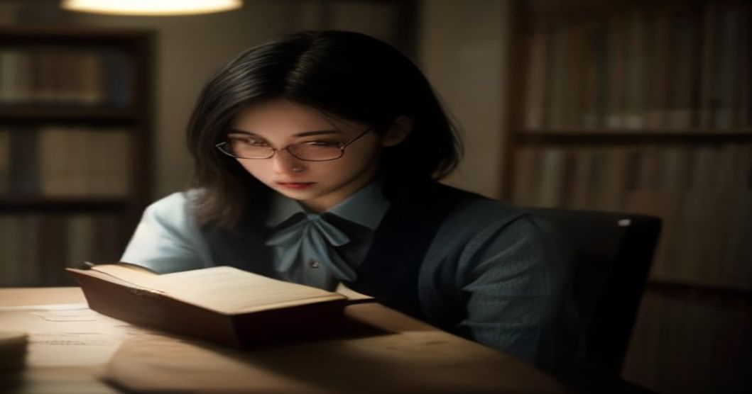 Librarian carefully handling a fragile, ancient manuscript for digitization
