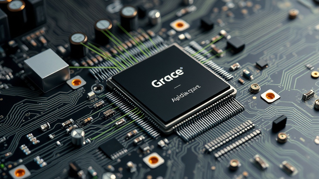 Nvidia Grace CPU architecture diagram illustrating core components and connectivity