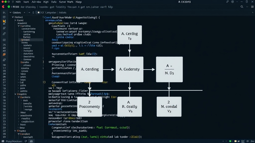 Diagram illustrating the formal verification process for an AI-generated compiler