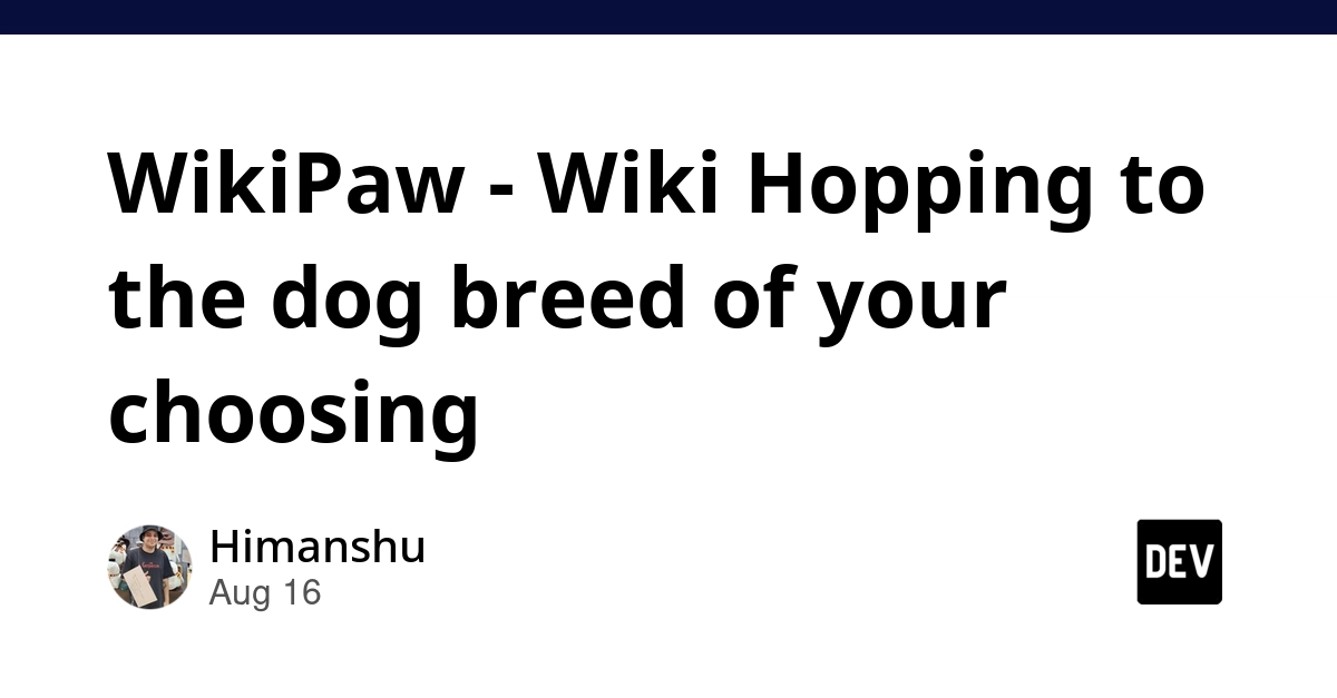 WikiPaw Turns Wikipedia Hopping into a Dog Breed Game