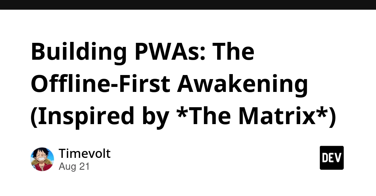 PWAs Embrace Offline-First: Developers Build Resilient Web Apps