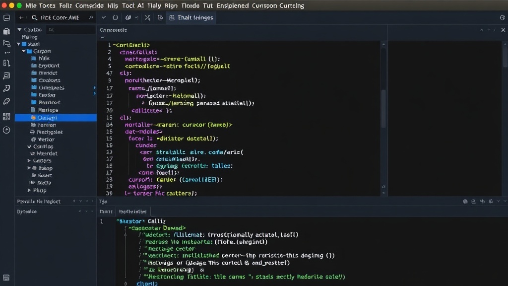 Cursor IDE interface showing the cursor-plugin-cc interface in action
