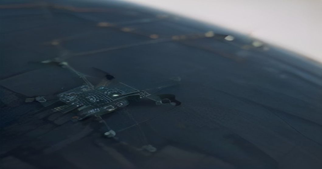 Customs officials inspecting incoming drone shipments at a U.S. port