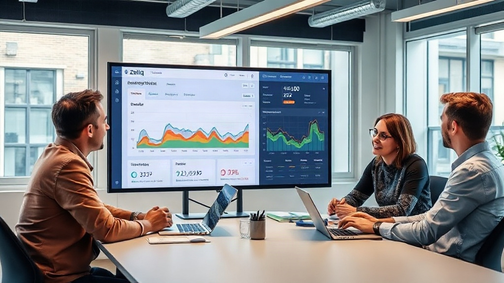 Zeliq platform dashboard showcasing automated lead generation and outreach metrics