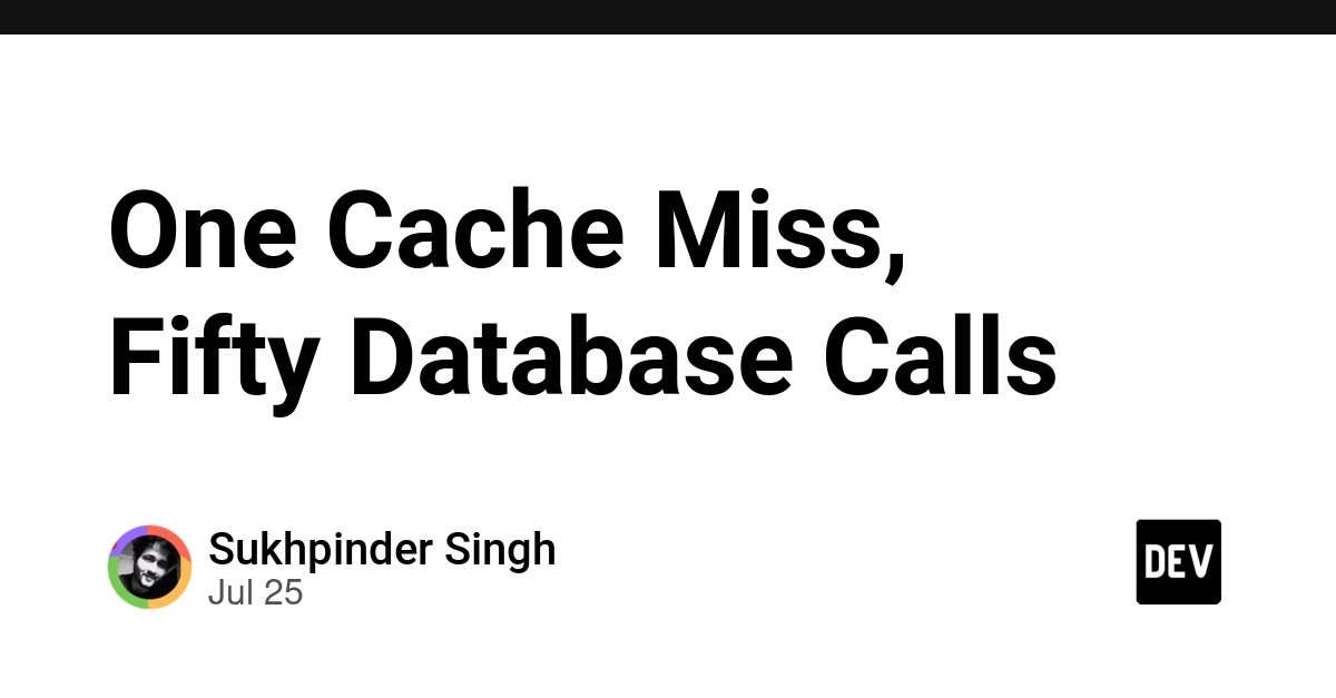 Cache Stampede: How 99% Hit Rate Can Still Overload Databases