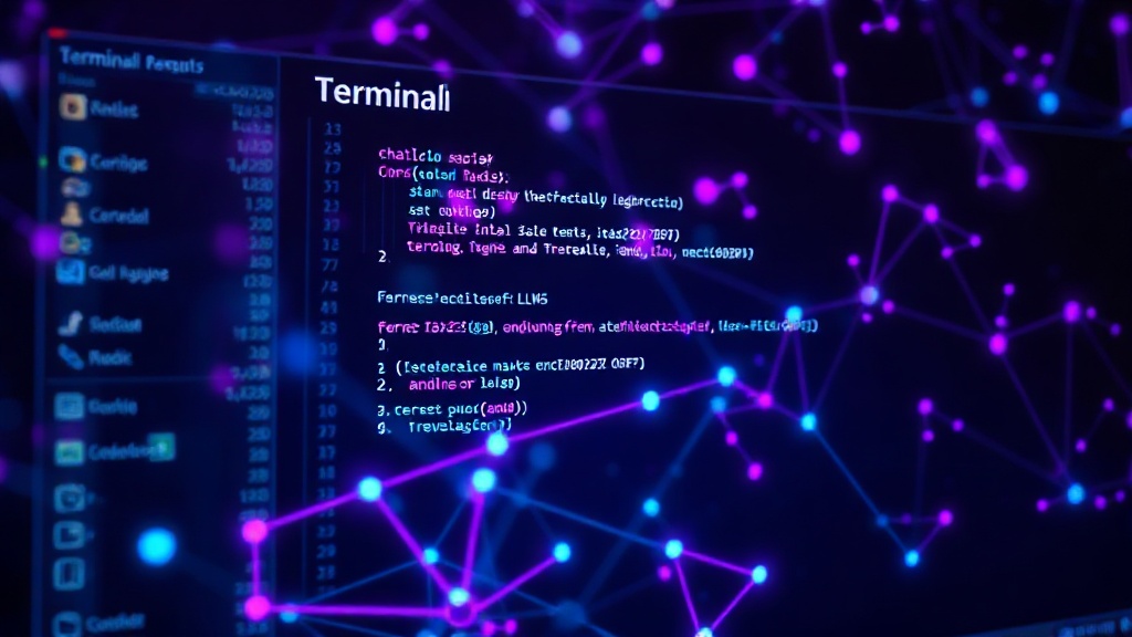 Terminal-Bench interface displaying code execution results for LLMs