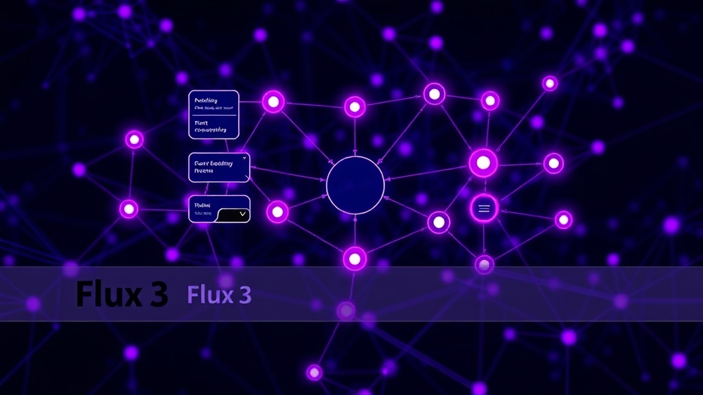 Diagram illustrating the modular components and their interconnections in Flux 3