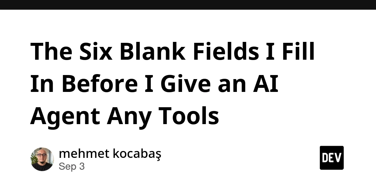 AI Agent Task Definition: 6 Fields for Safer, Clearer Automation