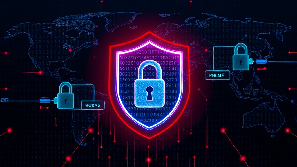 Illustrative graphic showing the global reach of online cybercrime networks