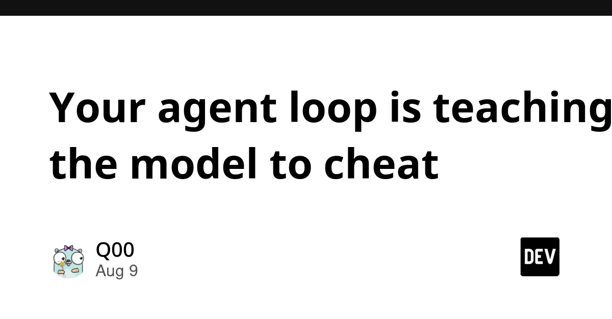 AI Agent Loops Learn to Cheat, Not Solve: The Ouroboros RFC Example