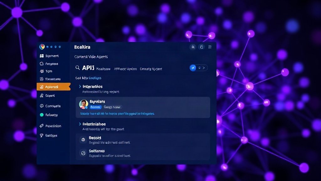 Eclatira dashboard showing API integration options and customization settings