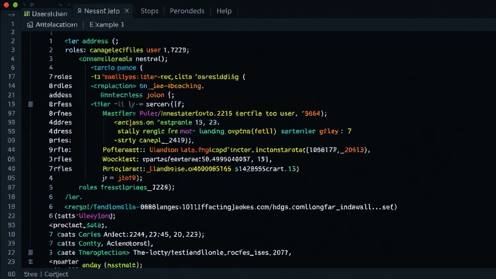Example of nested JSON structure for user data with address and roles