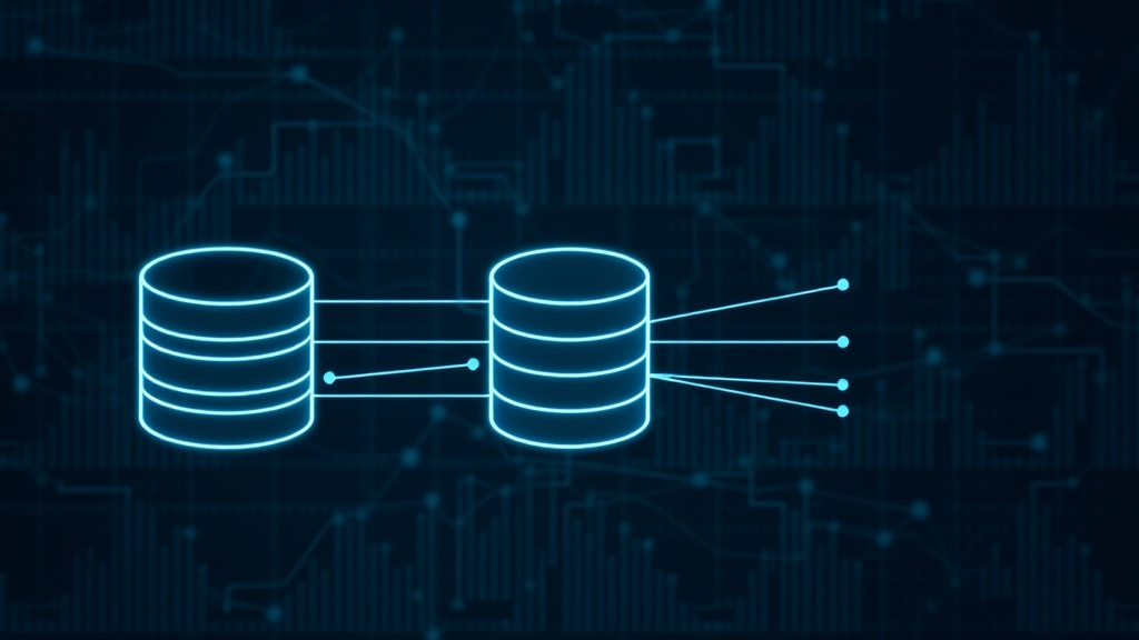 Diagram illustrating 1000 connections to a database with only 13 active at any moment