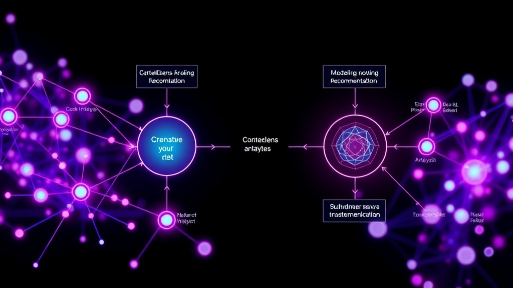 Diagram illustrating the data analysis and modeling recommendation workflow of ContextLens