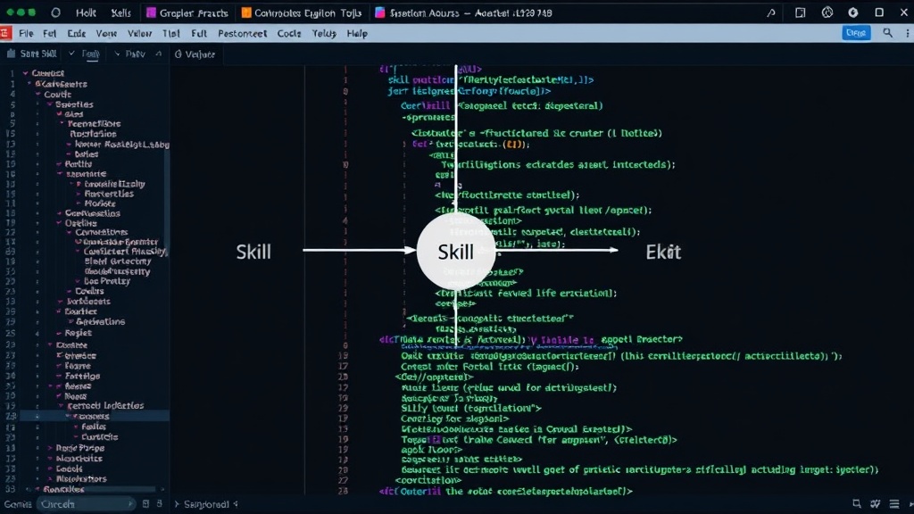 Diagram illustrating the historical bundling of skill and output vs. AI's unbundling.