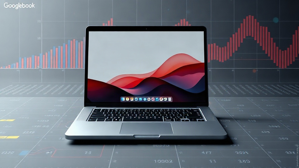 A sleek, modern laptop designed to complement an Android smartphone.