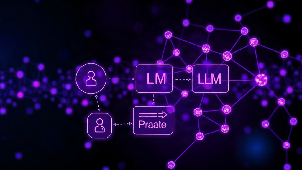 Diagram showing an LLM processing a user query and identifying a need for a specific tool function