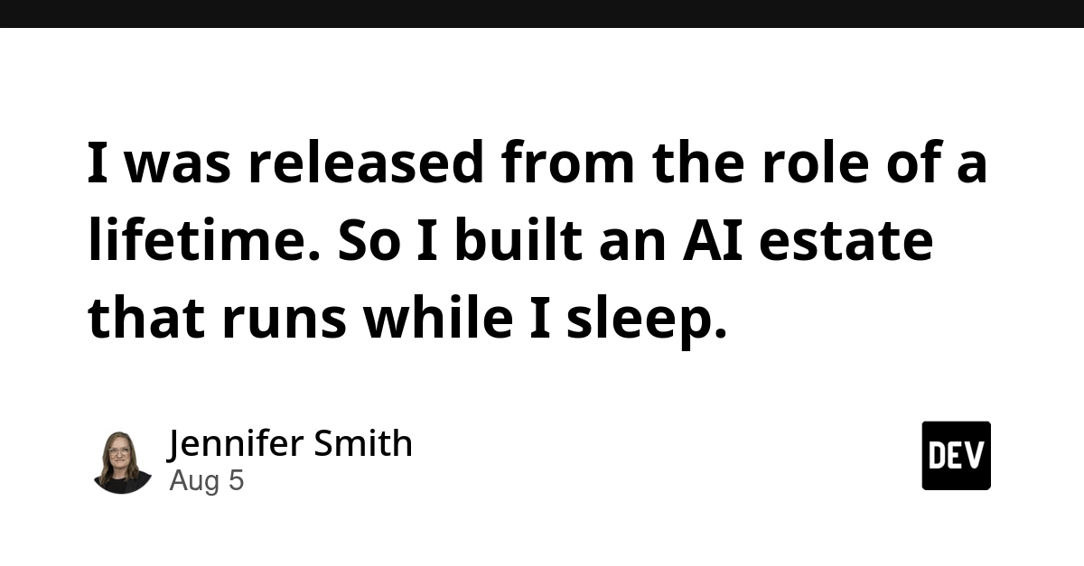 Former VP Builds AI Estate After Job Loss