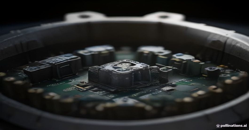 Industrial transformers connected to a hydroelectric power source for the cartel's crypto farm.