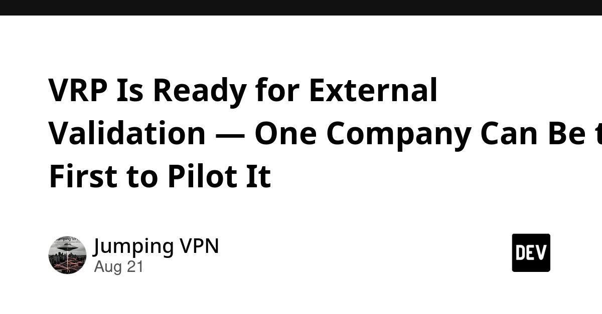 Vitalijus Riabovas Opens Veil Routing Protocol for External Pilot Testing