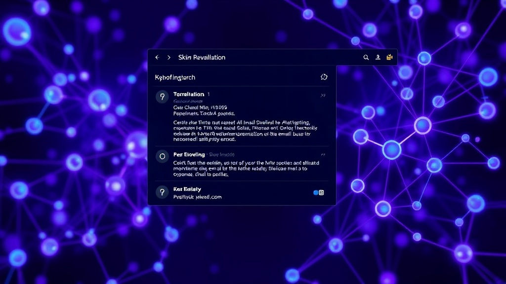 Skim's user interface highlighting AI-powered summarization and prioritization features